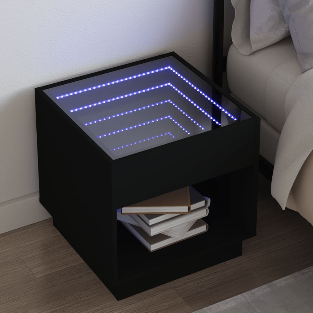 Bedside Table With Infinity Led