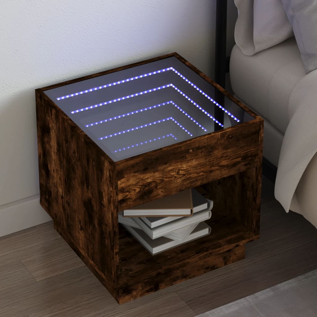 Bedside Table With Infinity Led
