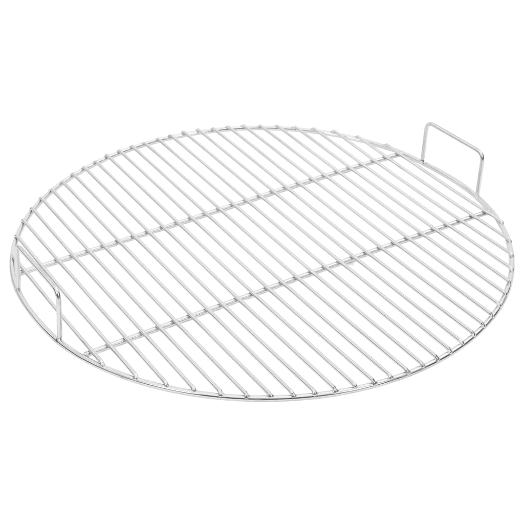 Bbq Grill Grate With Handles Round Ø 304 Stainless Steel