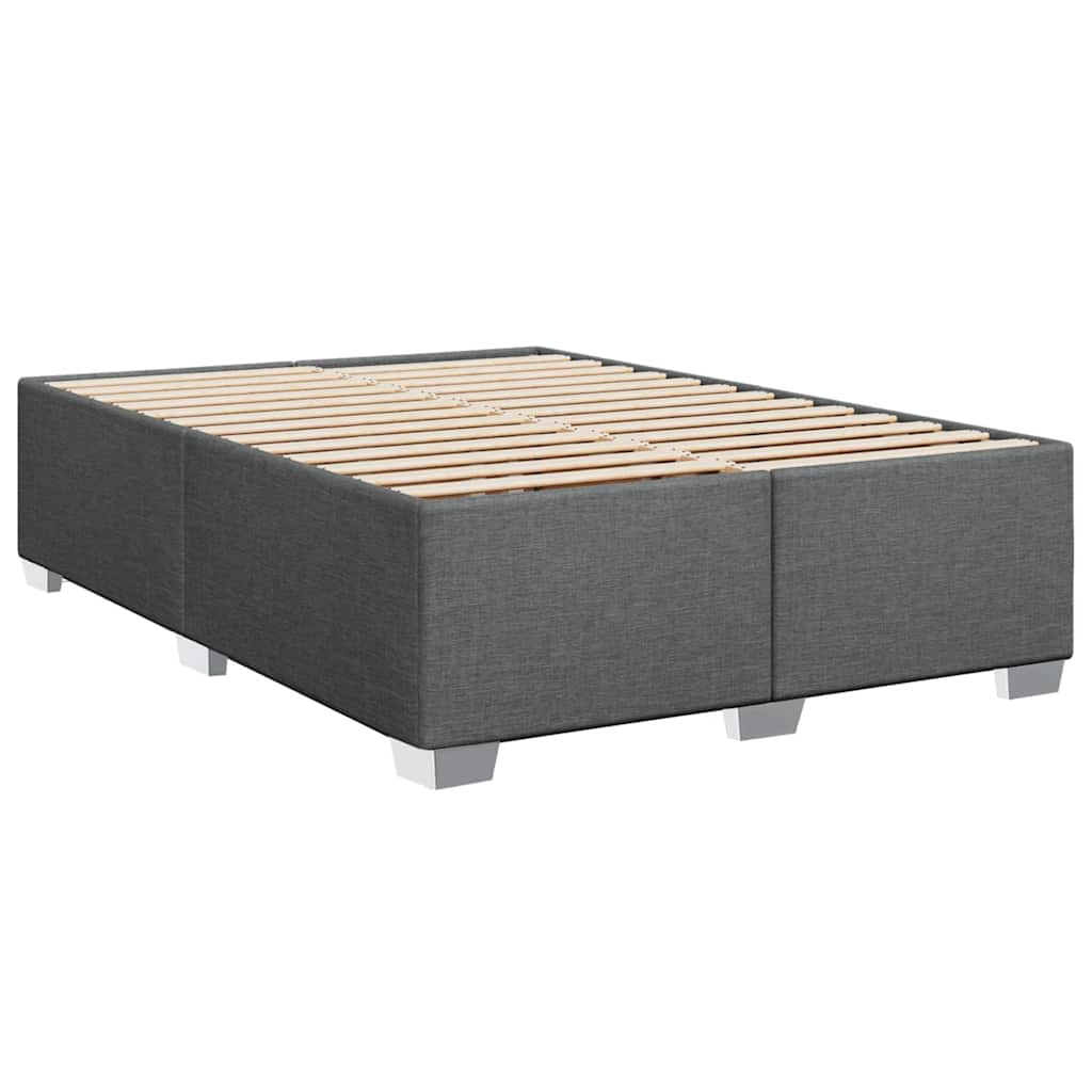 Bed Frame Without Mattress Double Fabric