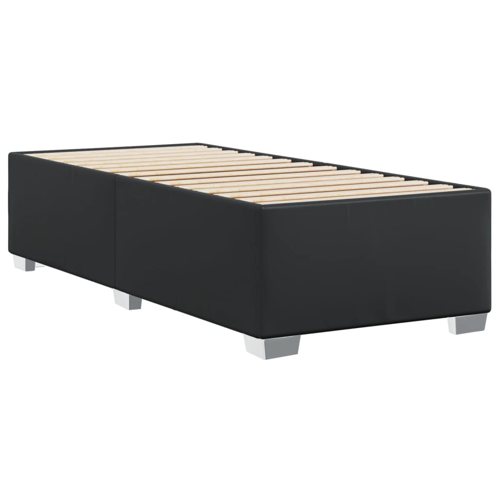 Bed Frame Without Mattress Single Faux Leather