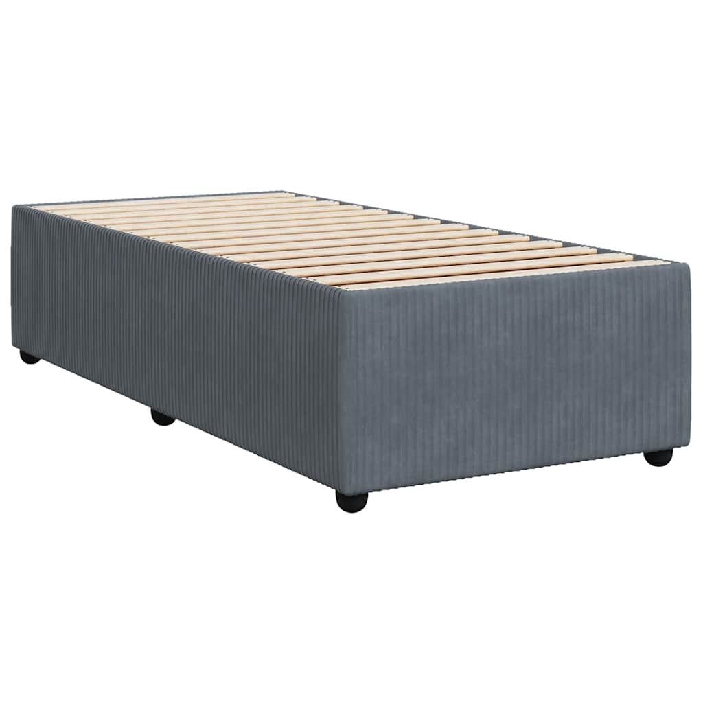 Bed Frame Without Mattress Velvet