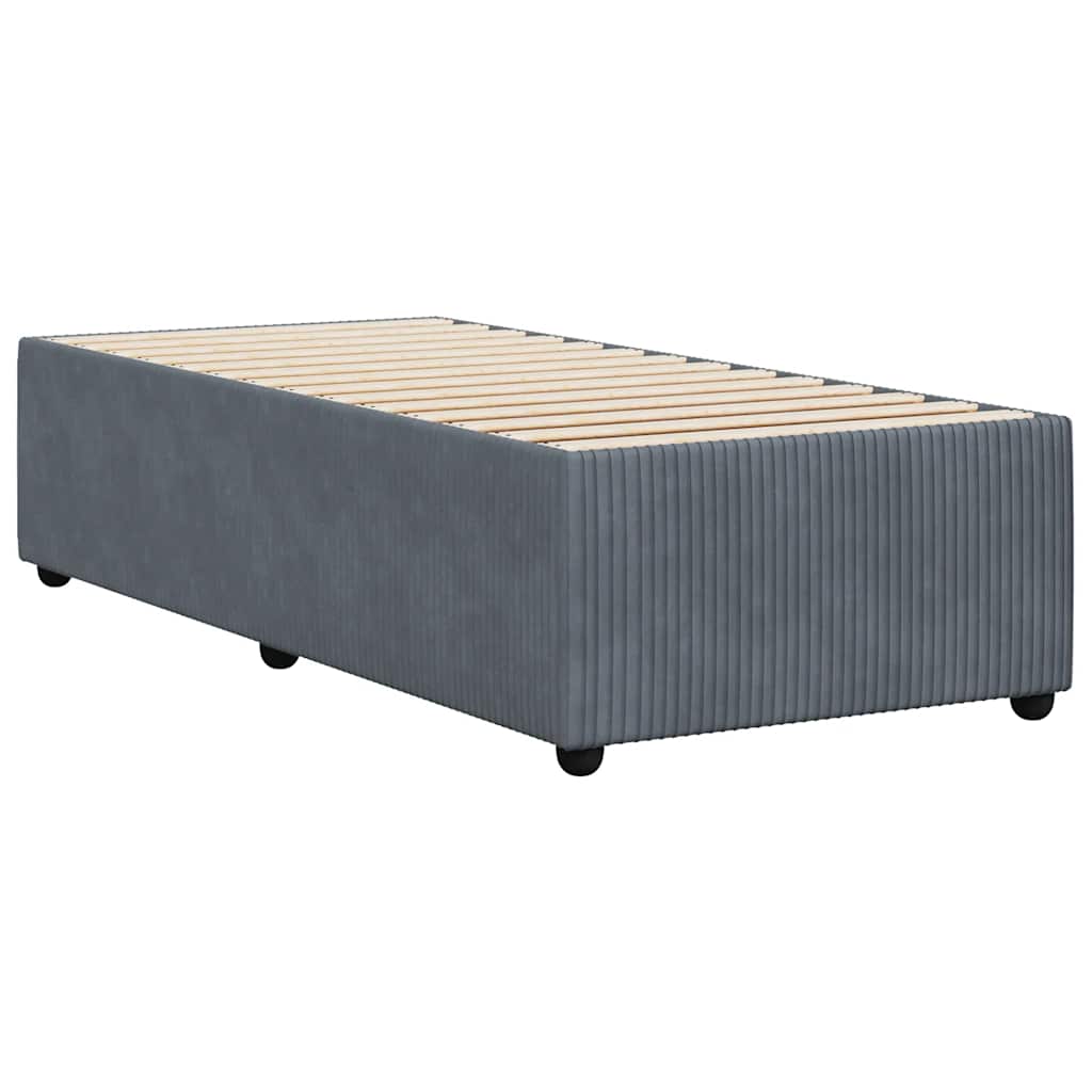 Bed Frame Without Mattress Velvet