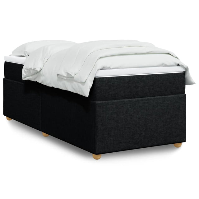 Box Spring Bed With Mattress Fabric