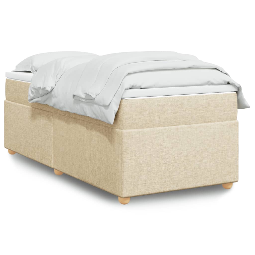 Box Spring Bed With Mattress Fabric