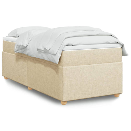 Box Spring Bed With Mattress Fabric