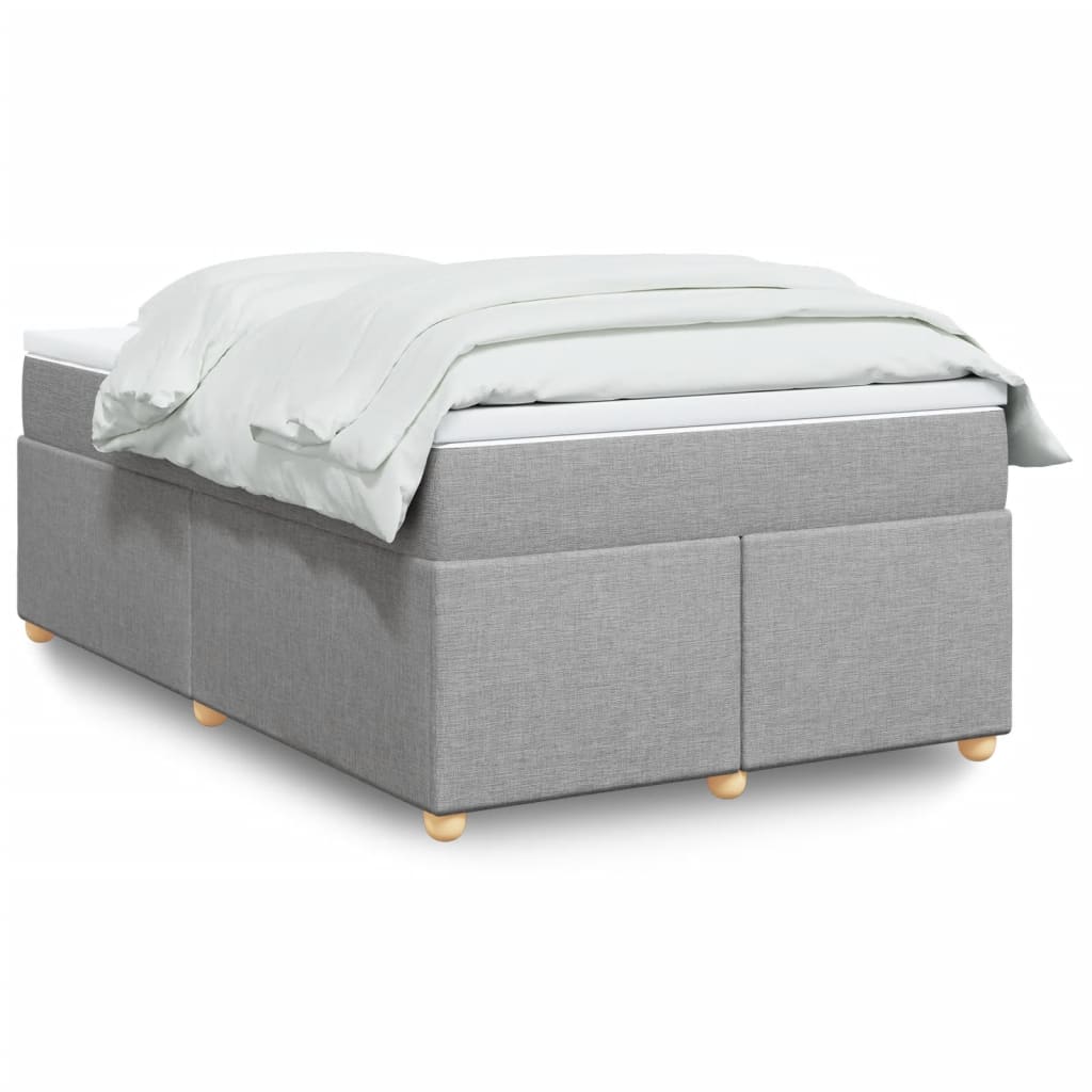Box Spring Bed With Mattress Fabric