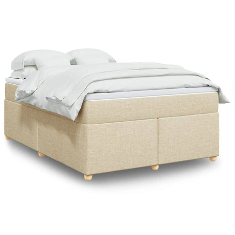 Box Spring Bed With Mattress Fabric