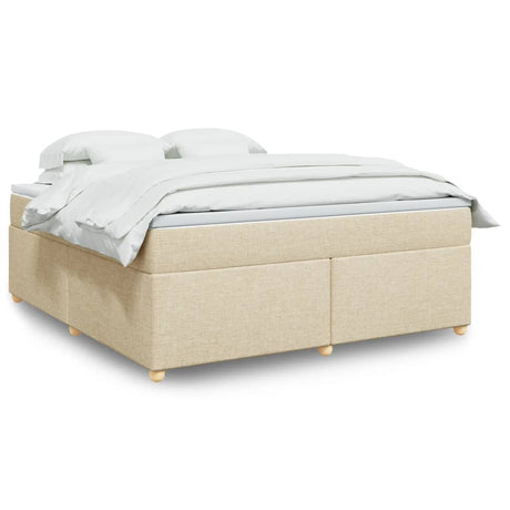 Box Spring Bed With Mattress Fabric