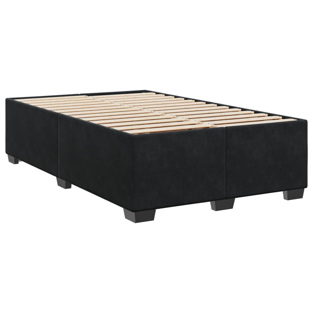 Box Spring Bed With Mattress Small Double Velvet