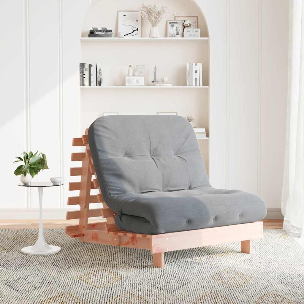 Futon Sofa Bed With Mattress Solid Wood Pine