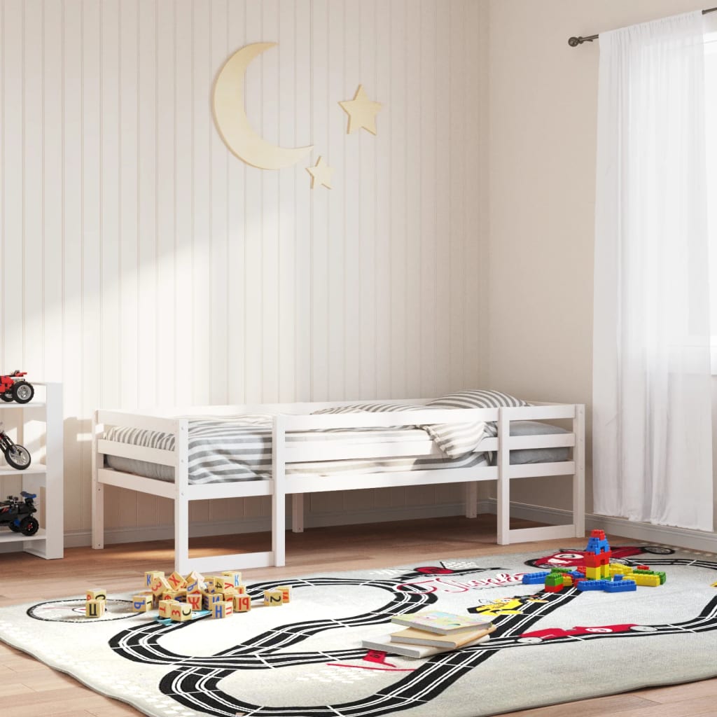 Kids' Bed Frame Without Mattress Small Single Solid Wood Pine