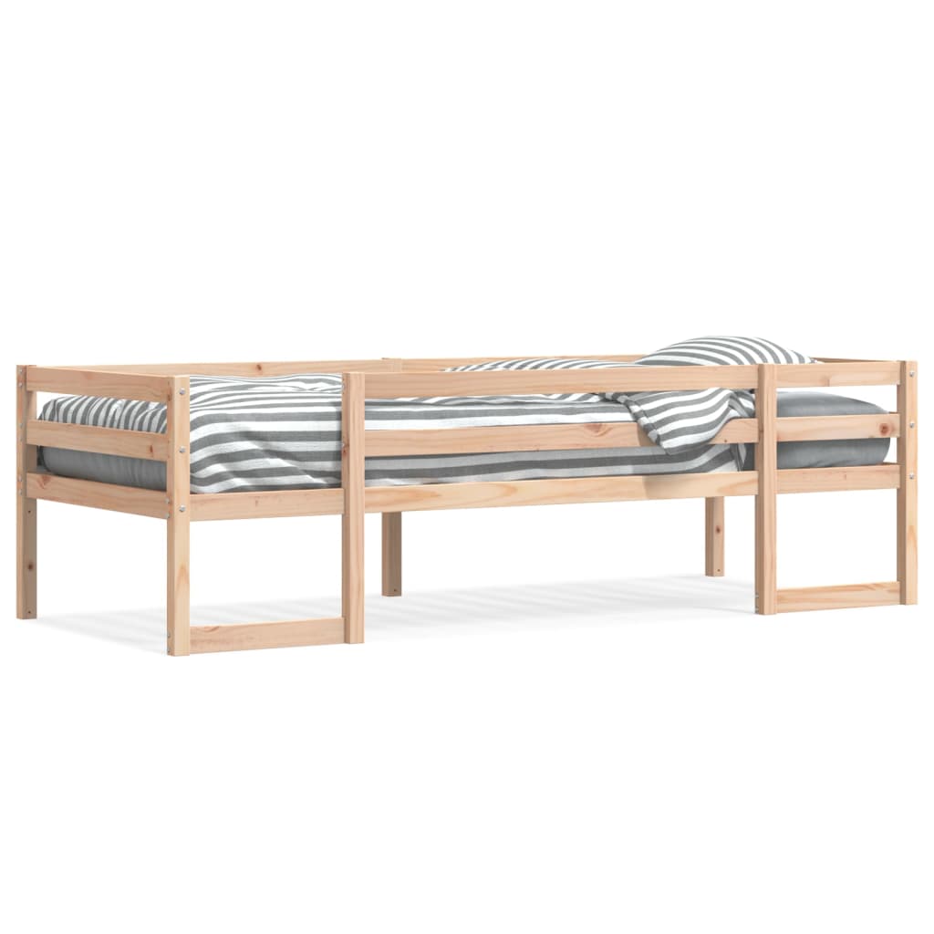 Kids' Bed Frame Without Mattress Small Single Solid Wood Pine