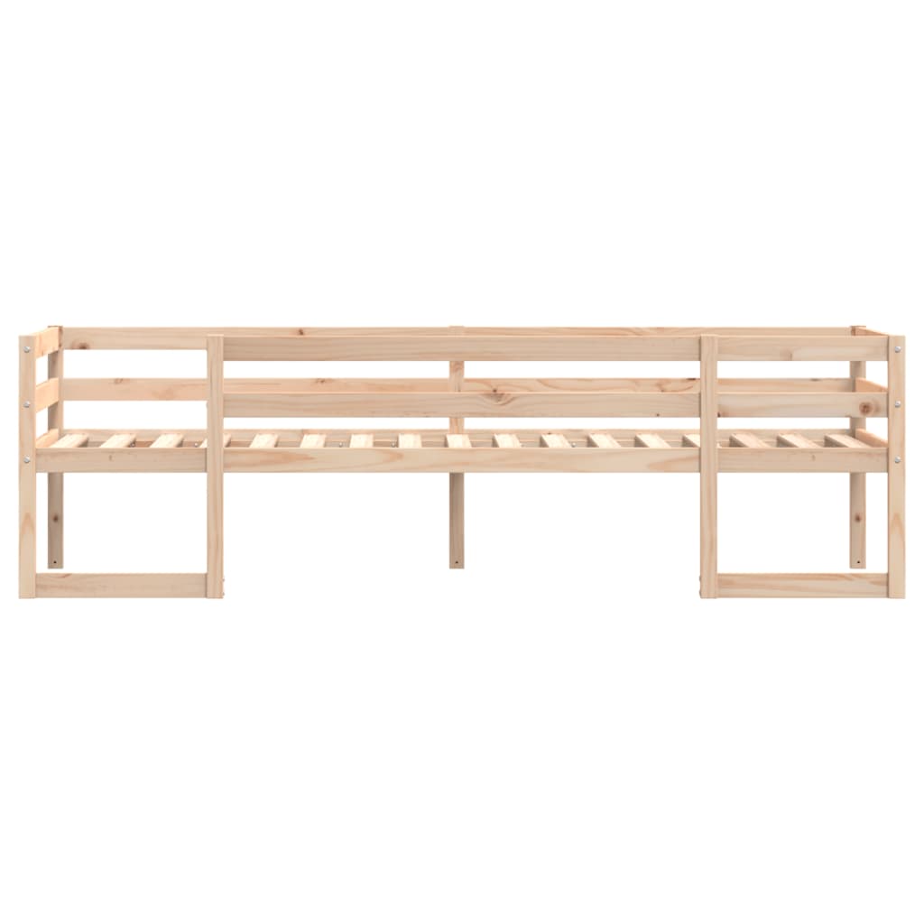 Kids' Bed Frame Without Mattress Small Single Solid Wood Pine