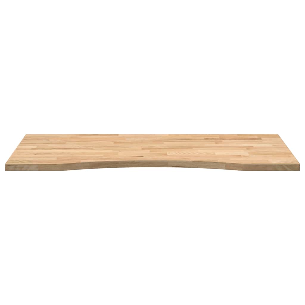 Desk Top Untreated Solid Wood Oak Rectangular