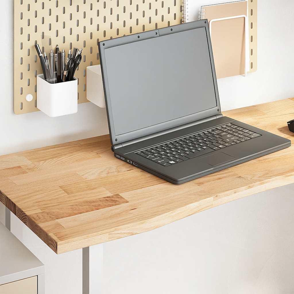 Desk Top Untreated Solid Wood Oak Rectangular