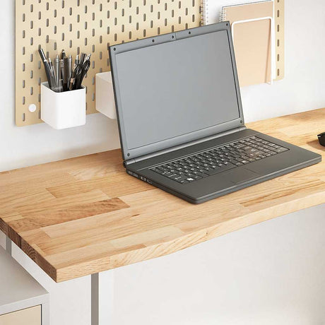 Desk Top Untreated Solid Wood Oak Rectangular