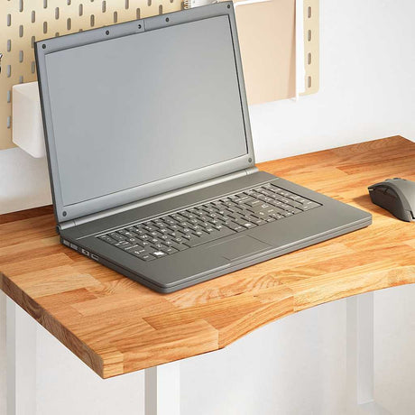 Desk Top Untreated Solid Wood Oak Rectangular