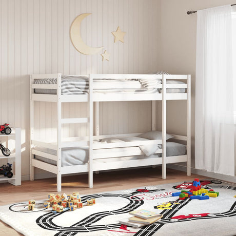 Bunk Bed Without Mattress Single Solid Wood Pine