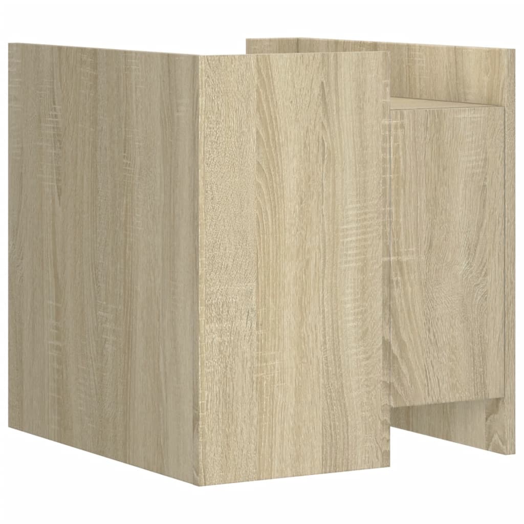 Bedside Cabinet 45X50X50 Cm Engineered Wood
