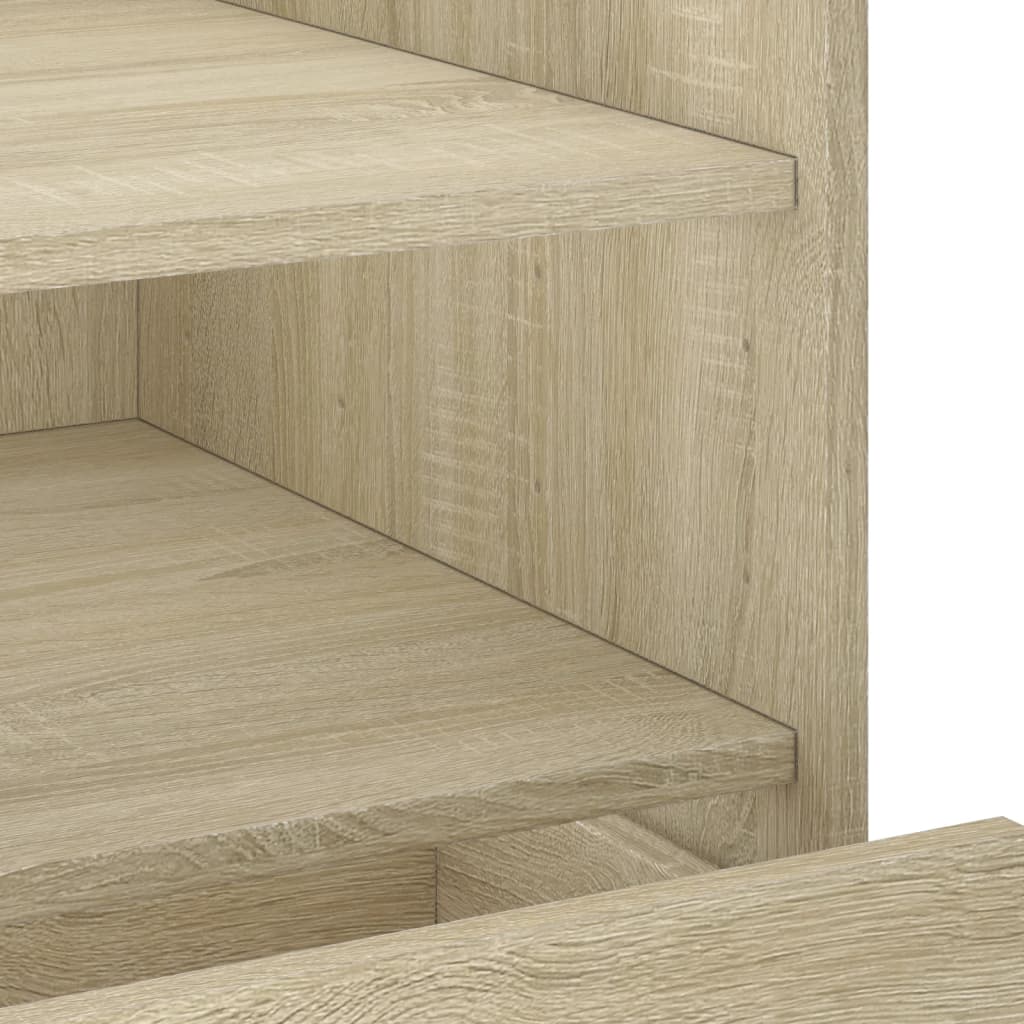 Bedside Cabinet 45X50X50 Cm Engineered Wood