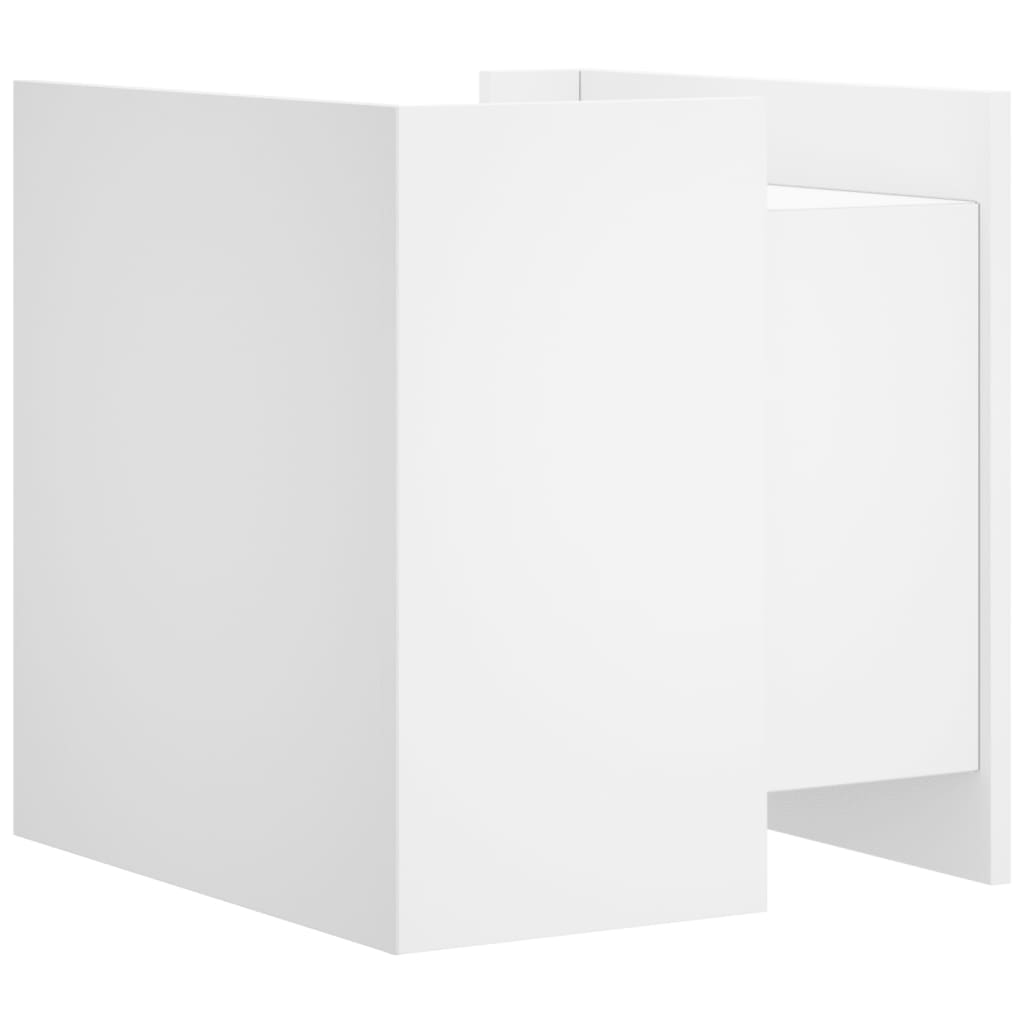 Bedside Cabinet 45X50X50 Cm Engineered Wood