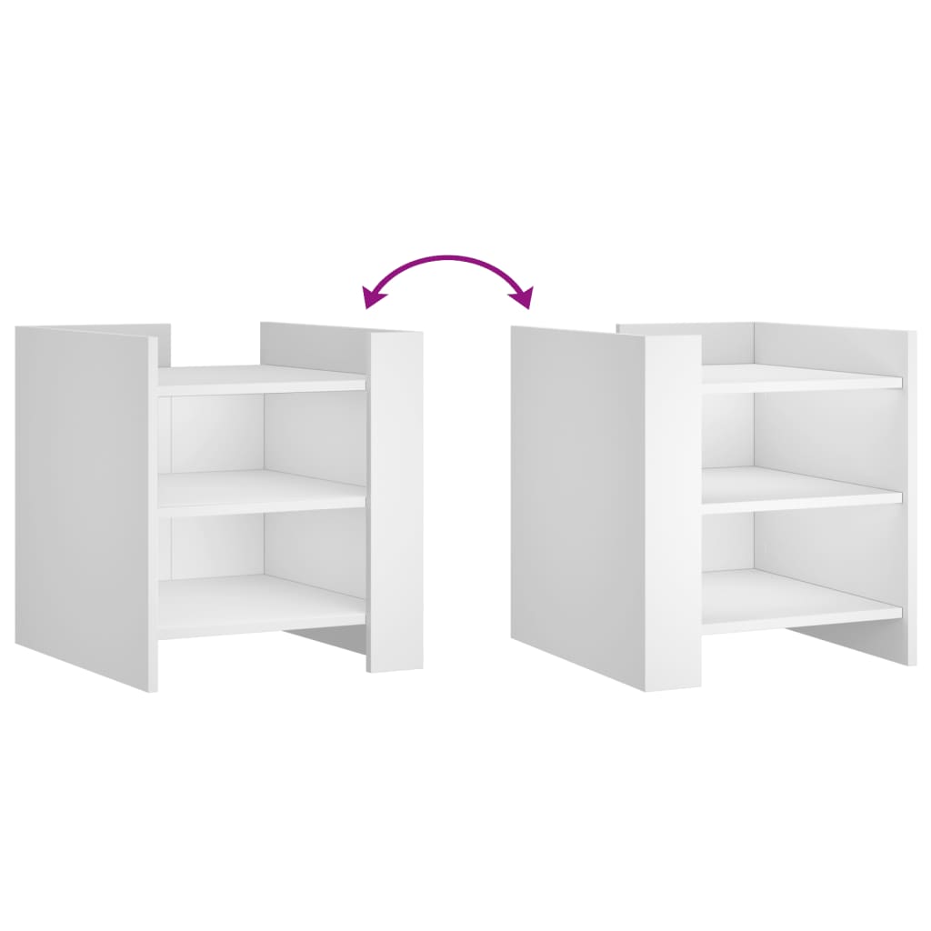 Bedside Cabinet 45X50X50 Cm Engineered Wood