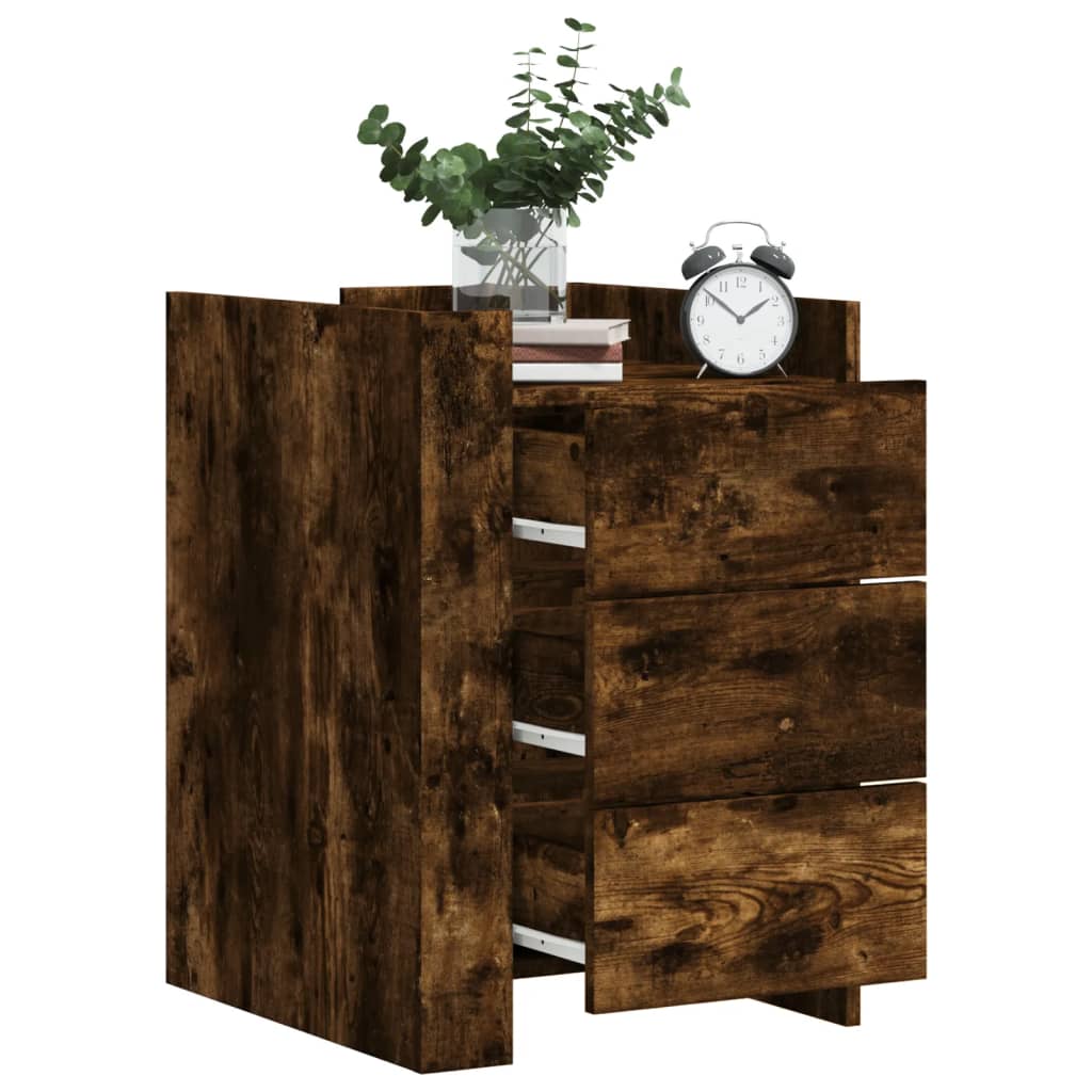 Bedside Cabinet 45X50X65 Cm Engineered Wood