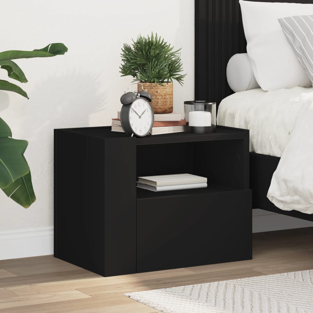 Wall-Mounted Bedside Cabinet 45X30X35 Cm
