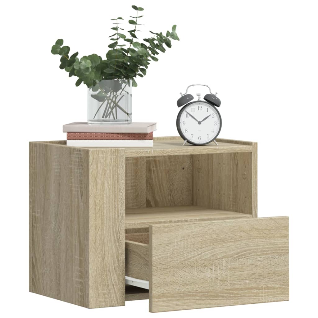 Wall-Mounted Bedside Cabinet 45X30X35 Cm