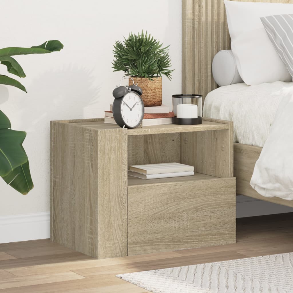 Wall-Mounted Bedside Cabinet 45X30X35 Cm