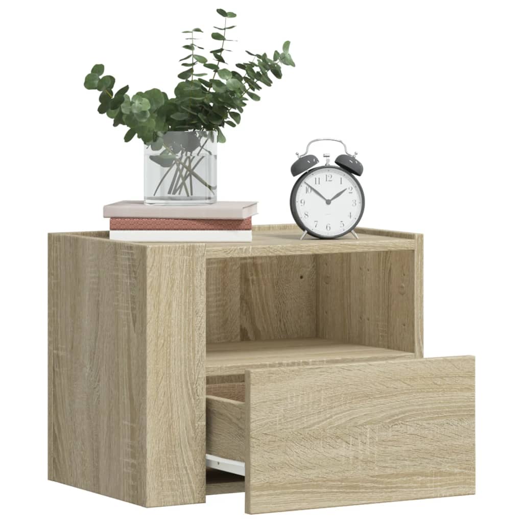 Wall-Mounted Bedside Cabinet 45X30X35 Cm