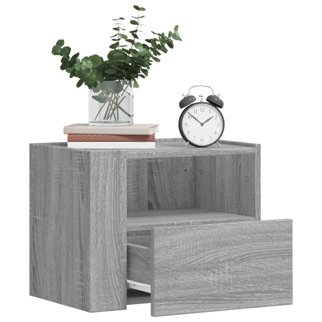 Wall-Mounted Bedside Cabinet 45X30X35 Cm