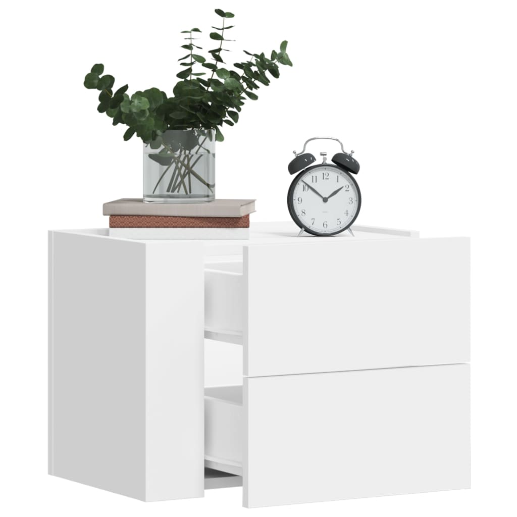 Wall-Mounted Bedside Cabinets 2 Pcs 45X30X35 Cm