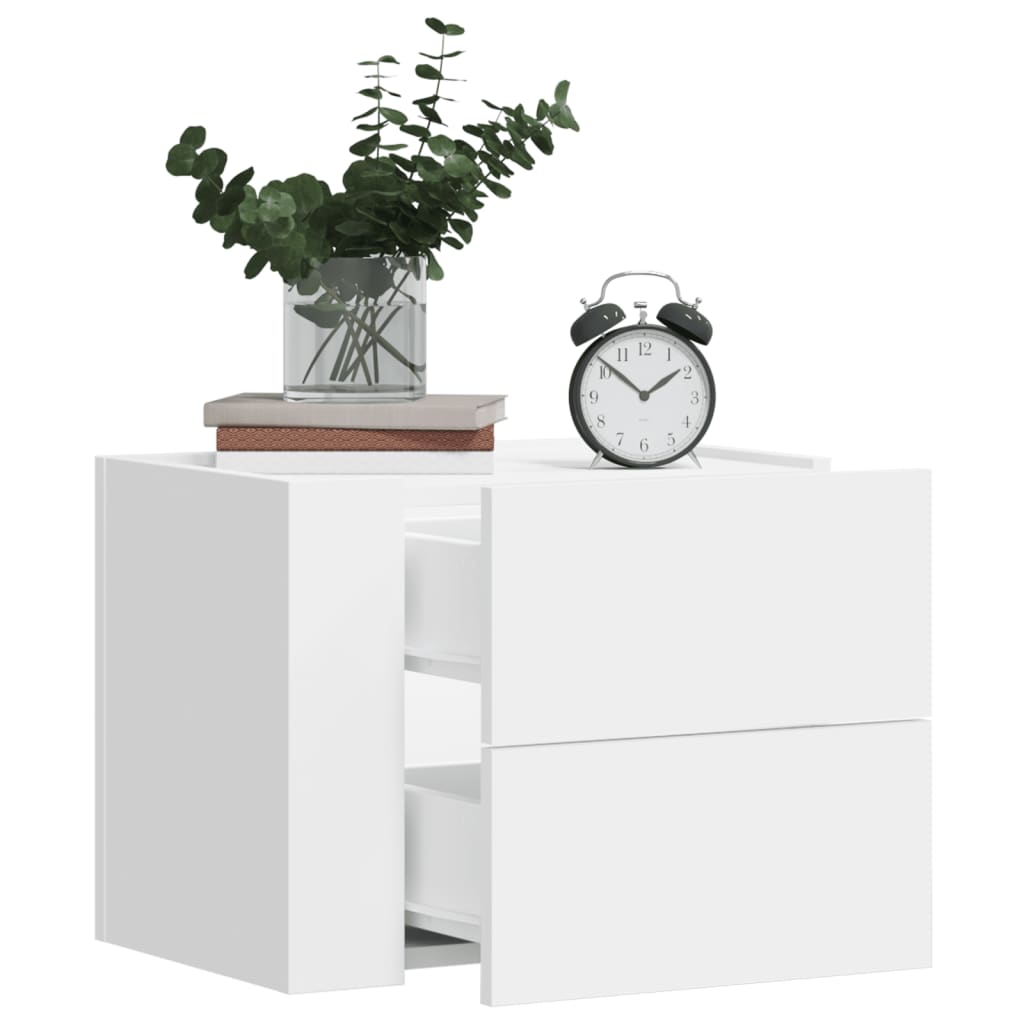 Wall-Mounted Bedside Cabinets 2 Pcs 45X30X35 Cm