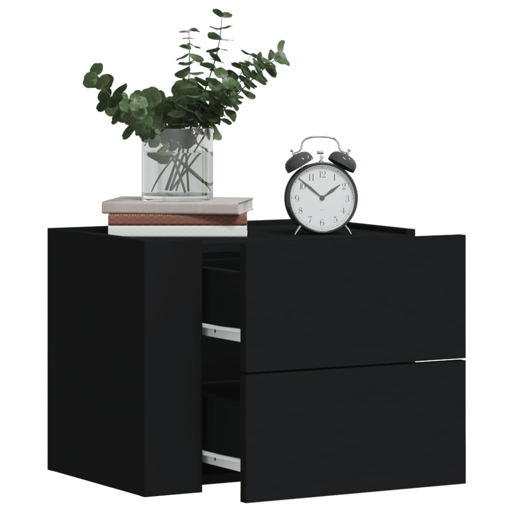 Wall-Mounted Bedside Cabinets 2 Pcs 45X30X35 Cm