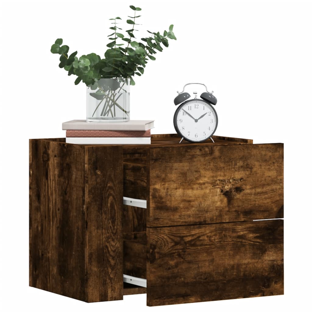Wall-Mounted Bedside Cabinets 2 Pcs 45X30X35 Cm