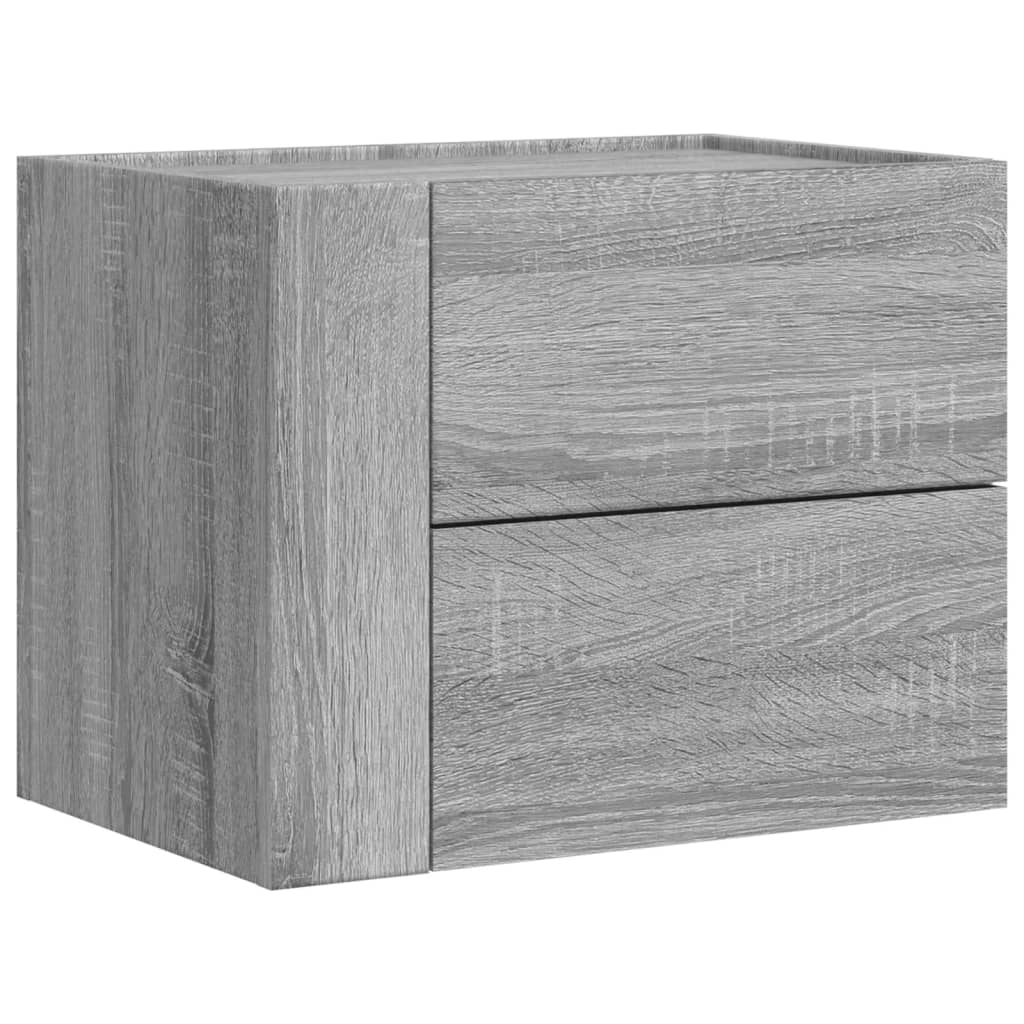 Wall-Mounted Bedside Cabinets 2 Pcs 45X30X35 Cm