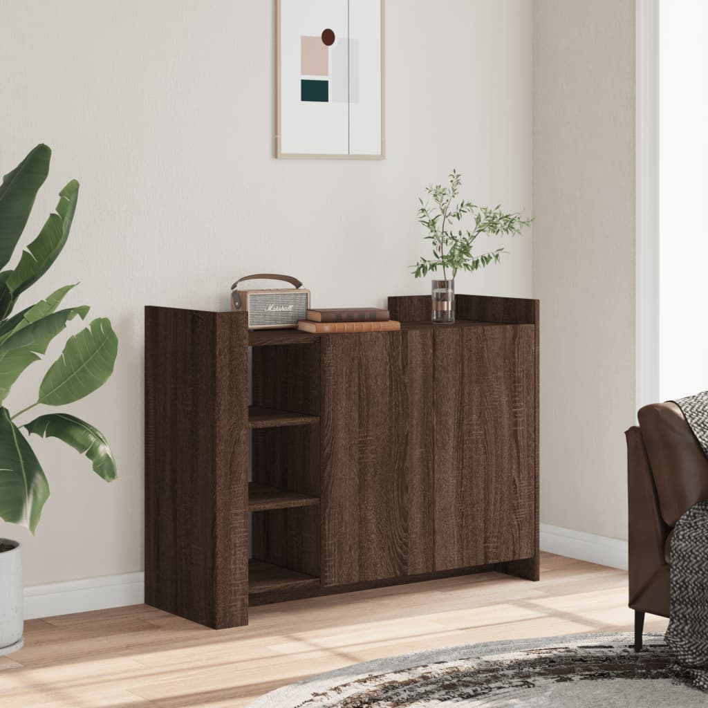 Sideboard 100X35X75 Cm Engineered Wood