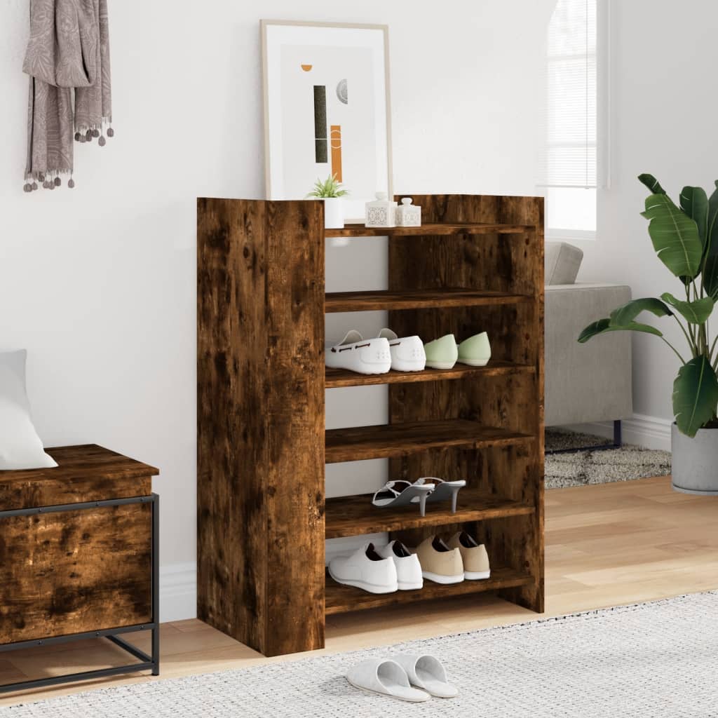 Shoe Cabinet 74.5X37.5X100 Cm Engineered Wood