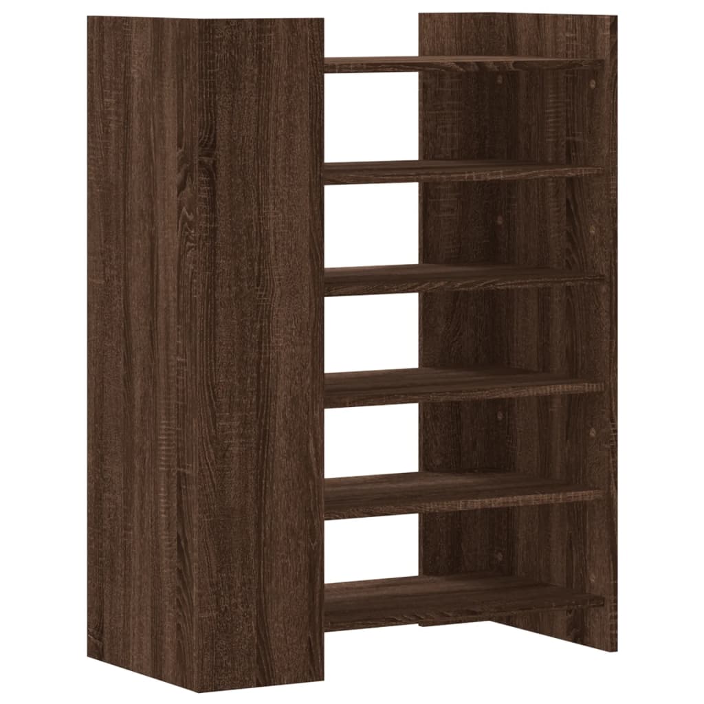 Shoe Cabinet 74.5X37.5X100 Cm Engineered Wood