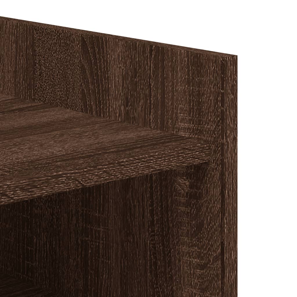 Shoe Cabinet 74.5X37.5X100 Cm Engineered Wood