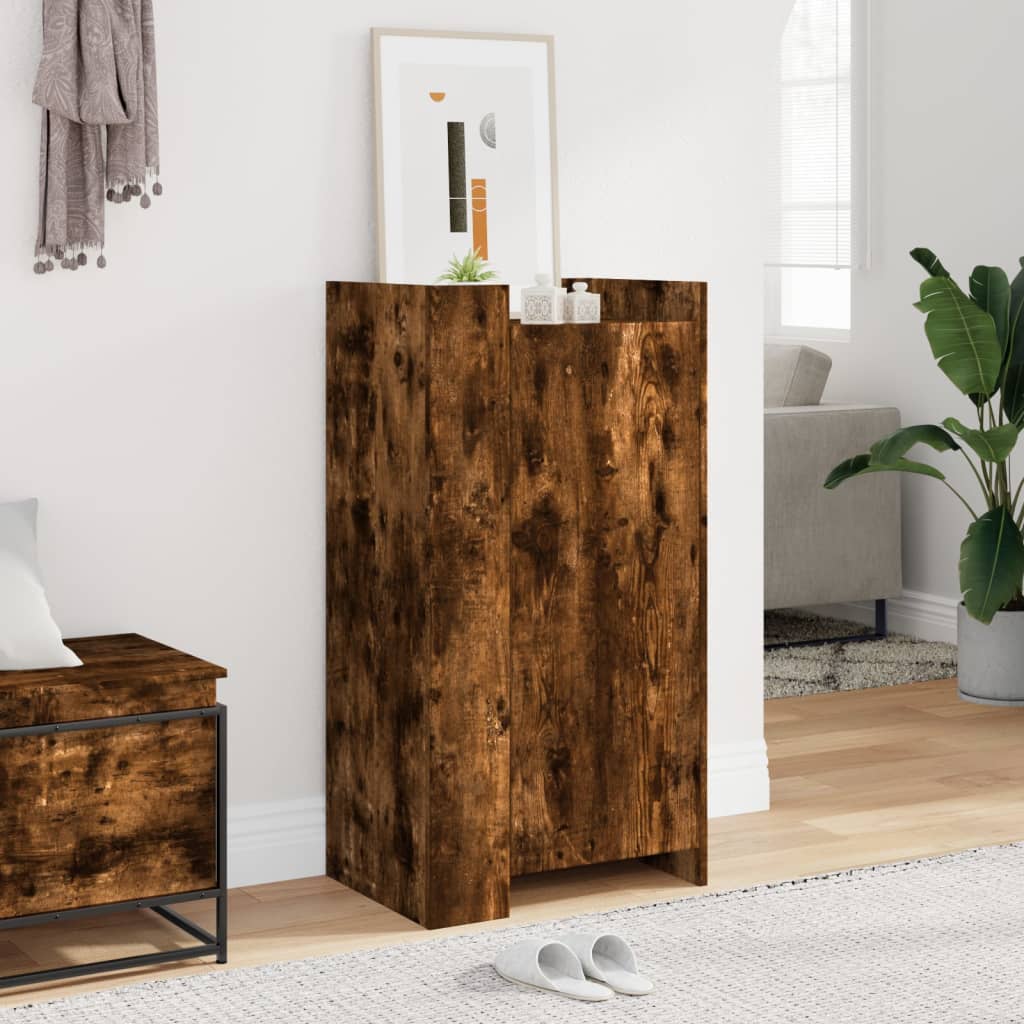 Shoe Cabinet 52X37.5X100 Cm Engineered Wood