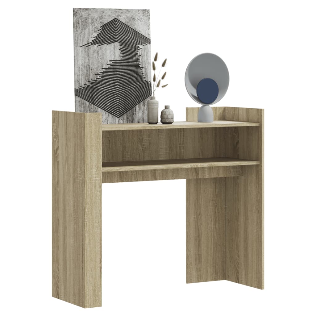 Console Table 100X35X90 Cm Engineered Wood