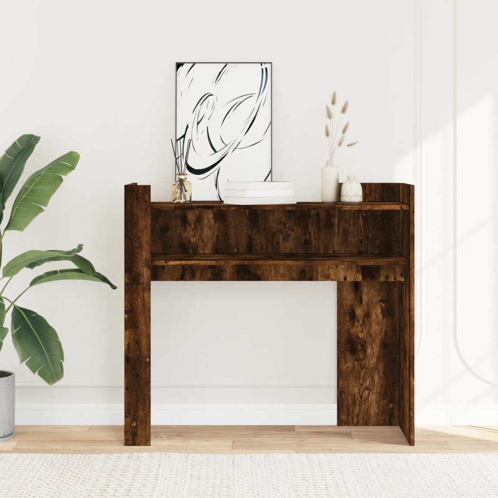Console Table 100X35X90 Cm Engineered Wood