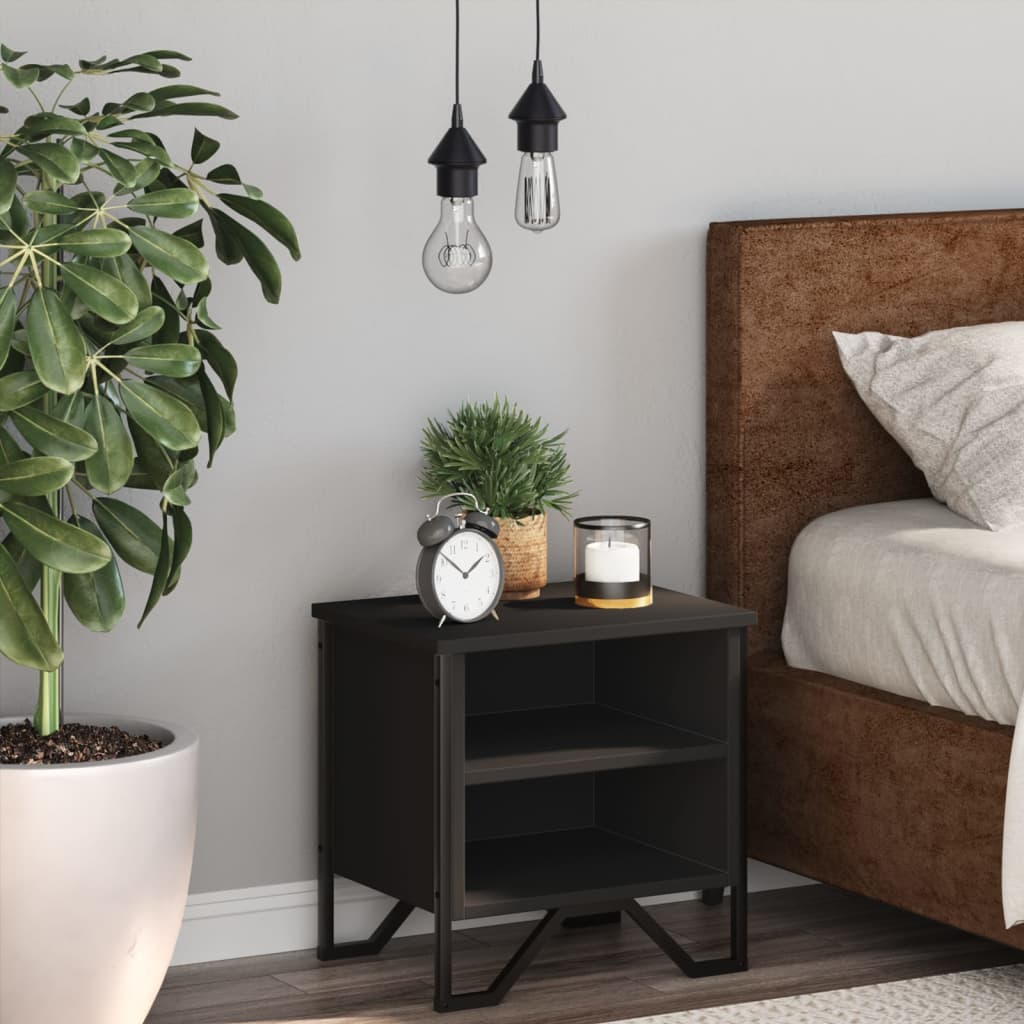 Bedside Cabinet 40X30X40 Cm Engineered Wood