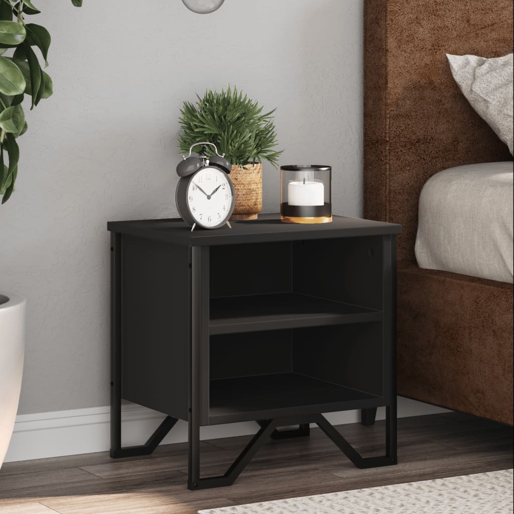 Bedside Cabinet 40X30X40 Cm Engineered Wood