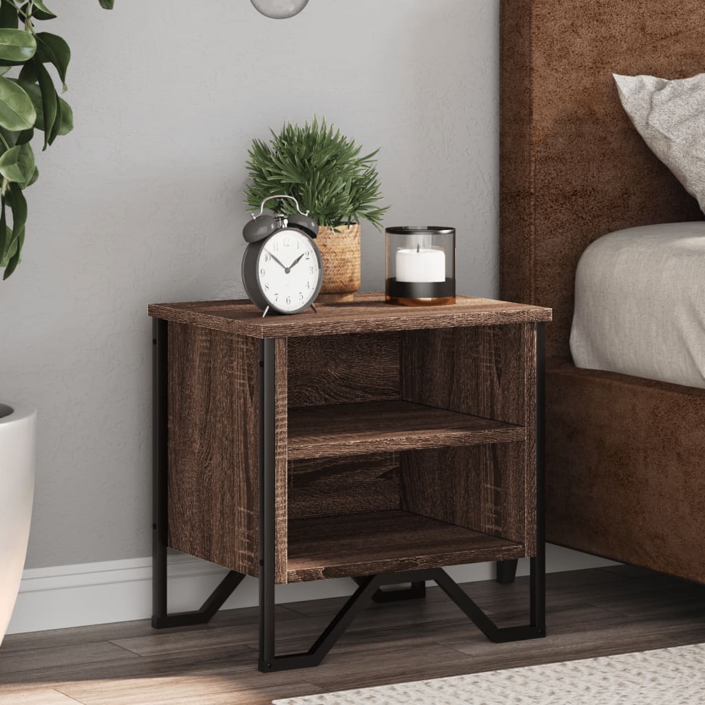 Bedside Cabinet 40X30X40 Cm Engineered Wood