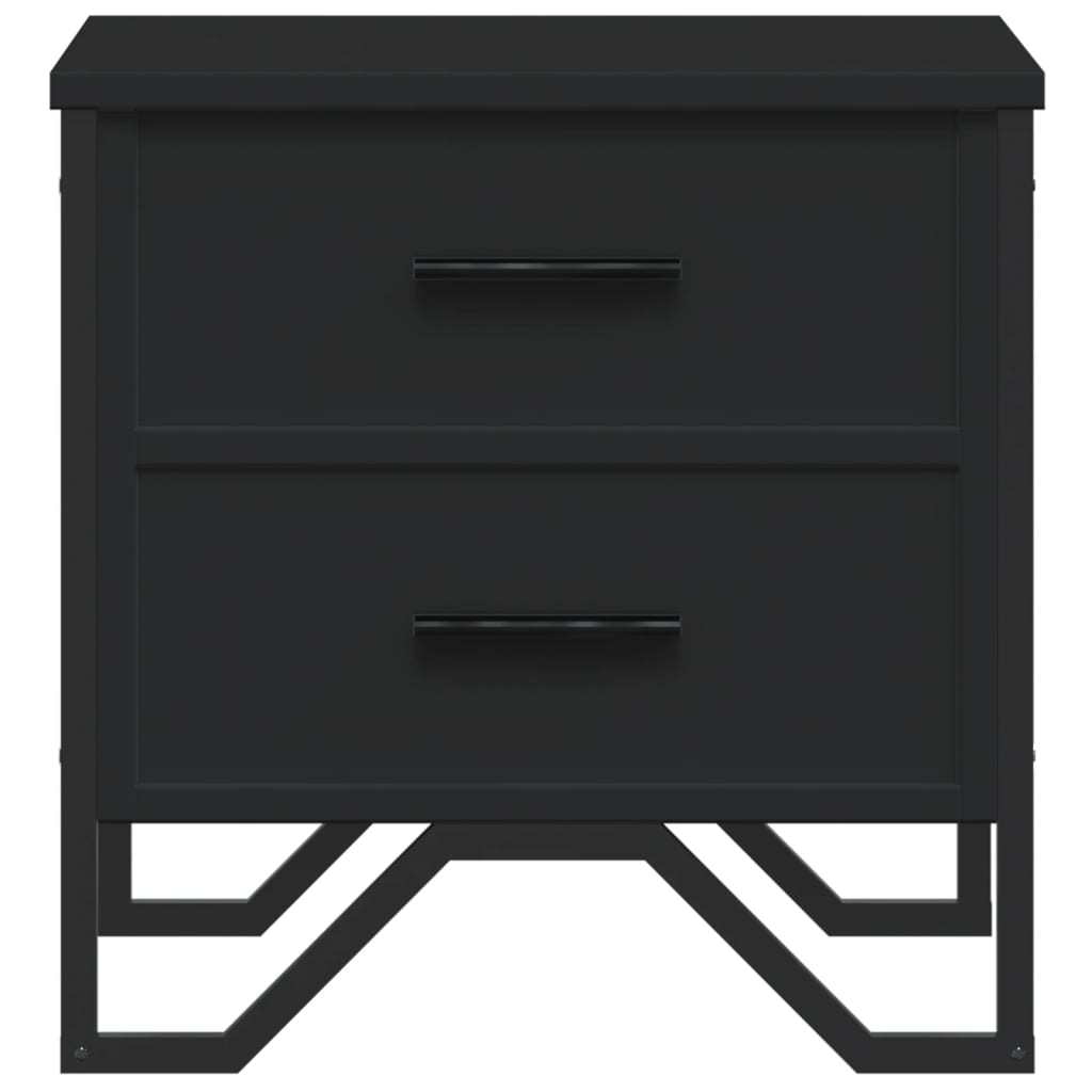 Bedside Cabinet 40X41X40 Cm Engineered Wood