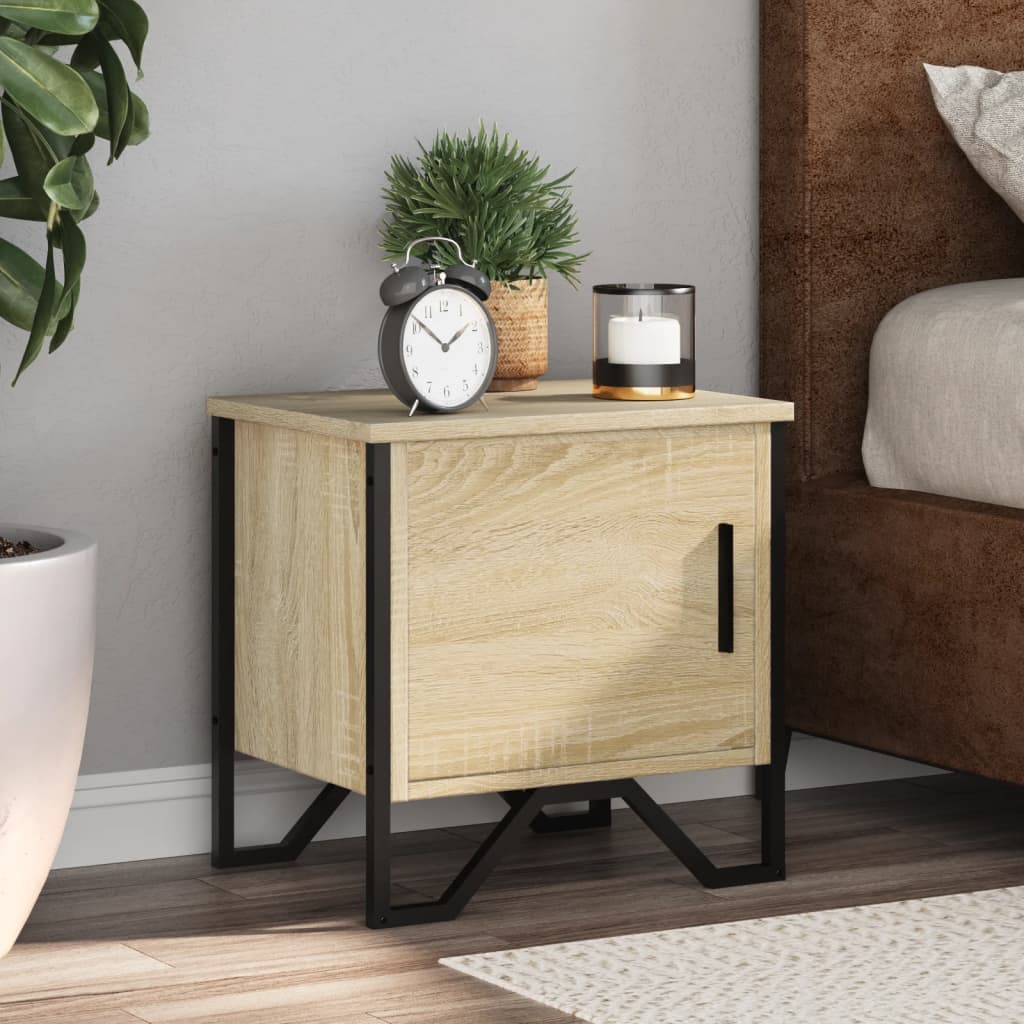 Bedside Cabinet 40X30X40 Cm Engineered Wood
